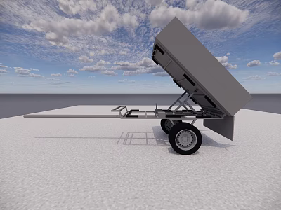 Scotch Dumping Trolley 3d model