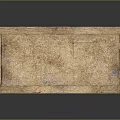 Vintage Wooden Storage Crate With Worn Texture And Marks On Smooth Surface