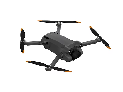 Smart Drone Quadcopter With High Resolution Camera And Aerial Photography Features 3d model