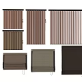 Modern Curtains 3d model