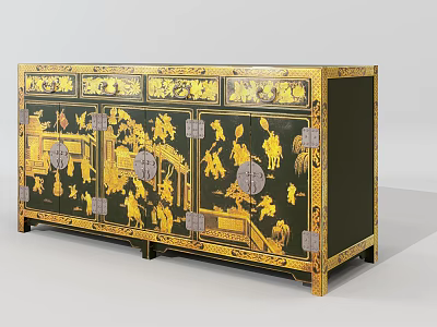 Decorative cabinet 3d model