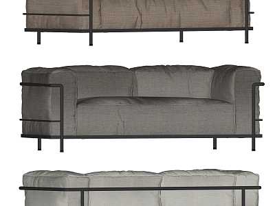 Modern double sofa model