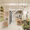 Floral Shop Interior With Fresh Flowers And Cozy Decor