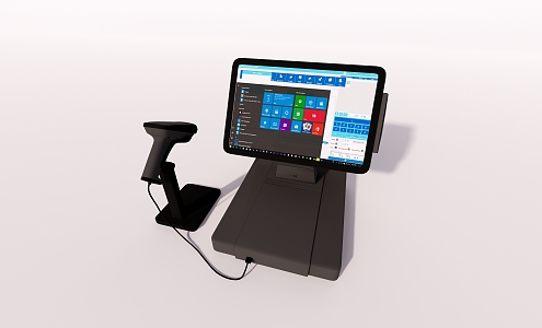 CASH REGISTER 3d model