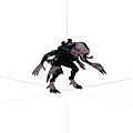 Virtual character humanoid monster 3d model