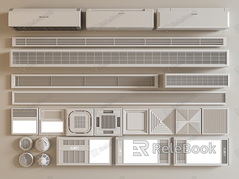 Modern air conditioning air outlet air conditioning outlet central air conditioning outlet outlet model