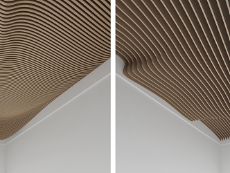 Modern Ceiling Grille Ceiling Square Ceiling 3d model