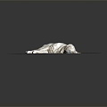 Modern Dog Golden Retriever Collie Pet Working Dog Guide Dog 3d model