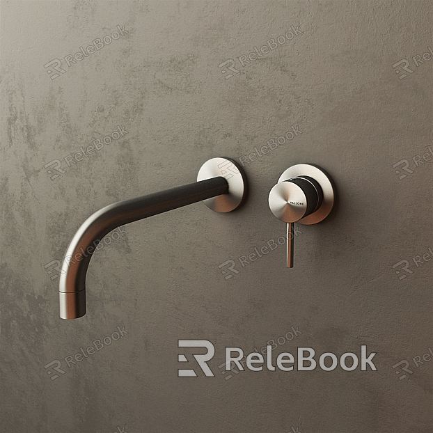 Modern faucet minimalist faucet wall out faucet model