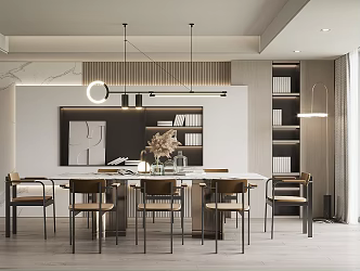 Modern Restaurant 3d model