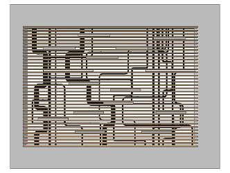 Modern Ceiling 3d model