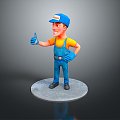 Characters Game Characters Game Characters Realistic Characters Cartoon Characters Handmade Cartoon Handmade 3d model