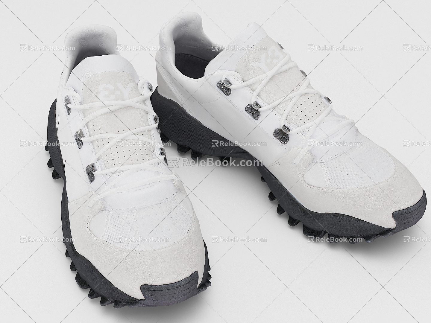 Modern sneaker 3d model