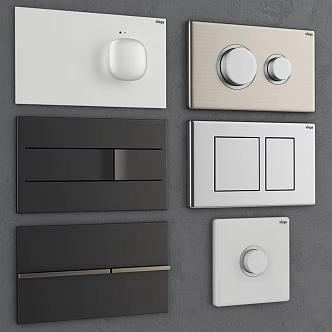 Modern Switch Panel 3d model