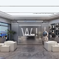 Modern Perfume Wenchuang Store 3d model