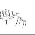 Diverse Range of Weapon Tactical Components Including Grips Bipods Handles and Mounts