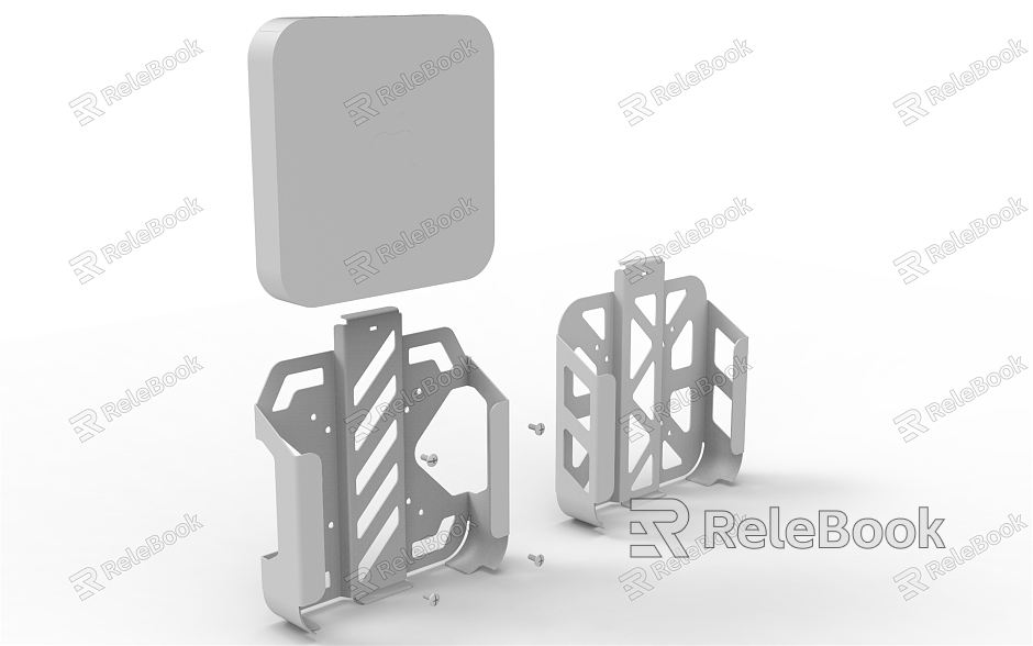 Modern bracket Apple computer small host fixed bracket model