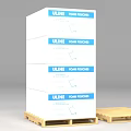 Sturdy Uline Foam Pouches Stacked Boxes For Secure Packaging And Shipping