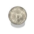 Modern Moon Lights Falling Earth Lights 3d model