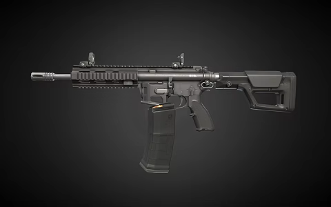 AR15 Rifle Assault Rifle Automatic Rifle 3d model