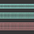 Techni Long Strip Metal Radiator With Striped Design For Home Heating