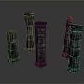 Columns Stone Columns Stone Columns Old Columns Roman Columns Roman Columns Classical Columns Greek Columns 3d model
