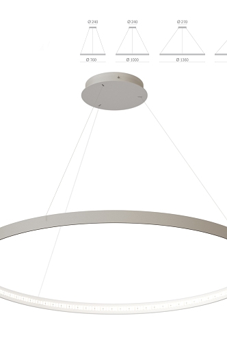 pendant lamp ring pendant lamp 3d model