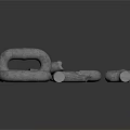 Sturdy Metal Connecting Rings And Hooks Featuring U Shaped And C Shaped Design