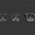 Women's Underwear Collection Including Bras Panties And Pink Satin Dress On Mannequins