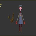 Postman Postman Game Items 3d model