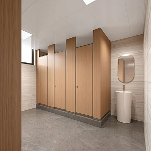 Public toilet 3d model