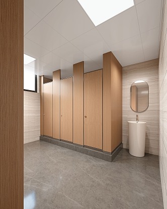 Public toilet 3d model