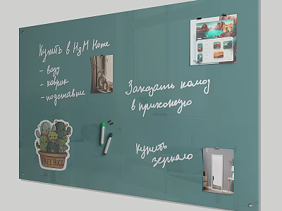 Musical Instruments And Art Supplies For Music Lessons And Art Classes In Beautiful Space 3d model