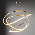 Modern Chandeliers With Curved Spiral And Glass Globe Designs For Illuminated Interior Decor