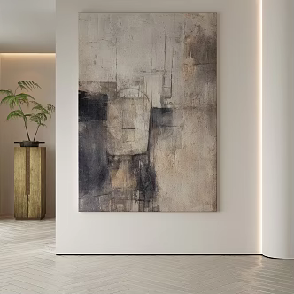 Quiet decorative painting 3d model