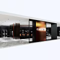 Casarte Shopping Mall Store With Modern Glass Front And Interior Product Displays