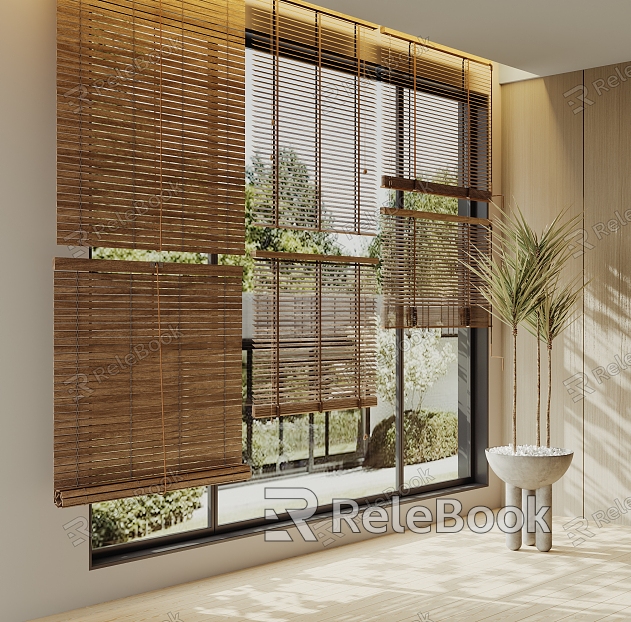 New Chinese-style roller shutter blinds model