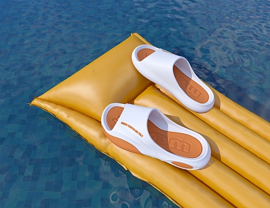 Slippers Pool 3d model