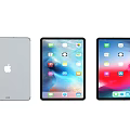 Apple iPad Tablet Featuring Multiple App Icons And Various Display Angles 3d model