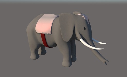 The Modern Elephant 3d model