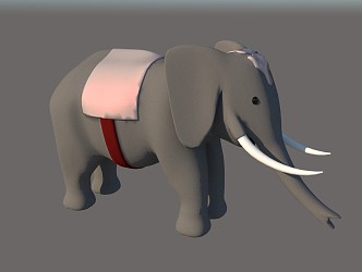 The Modern Elephant 3d model