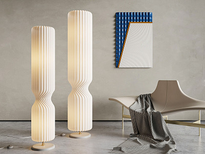 Modern floor lamp model