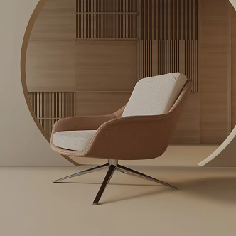 modern leisure chair 3d model