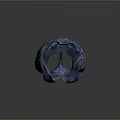 Fashionable Blue Denim Overalls With Adjustable Suspenders And Front Zipper Design