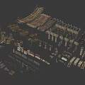 Assorted Wooden Structural Components Architectural Parts Furniture Frames And Vintage Decorative Elements