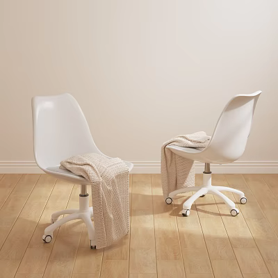 Leisure Chair Office Chair Computer Chair Cream Chair 3d model