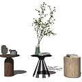 Modern round a few sides a few corners 3d model