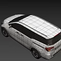 Modern Silver MPV Design With Spacious Versatile Interior For Family