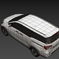 Modern Minivan 3d model