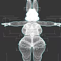 Anthropomorphic Rabbit Character With Curvy Figure Black Outfit Choker And Bracelets
